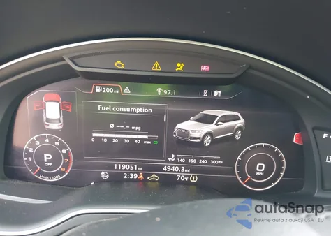 2017 Audi Q7 3.0T Premium z USA, uszkodzony, nr VIN WA1LAAF70HD017478